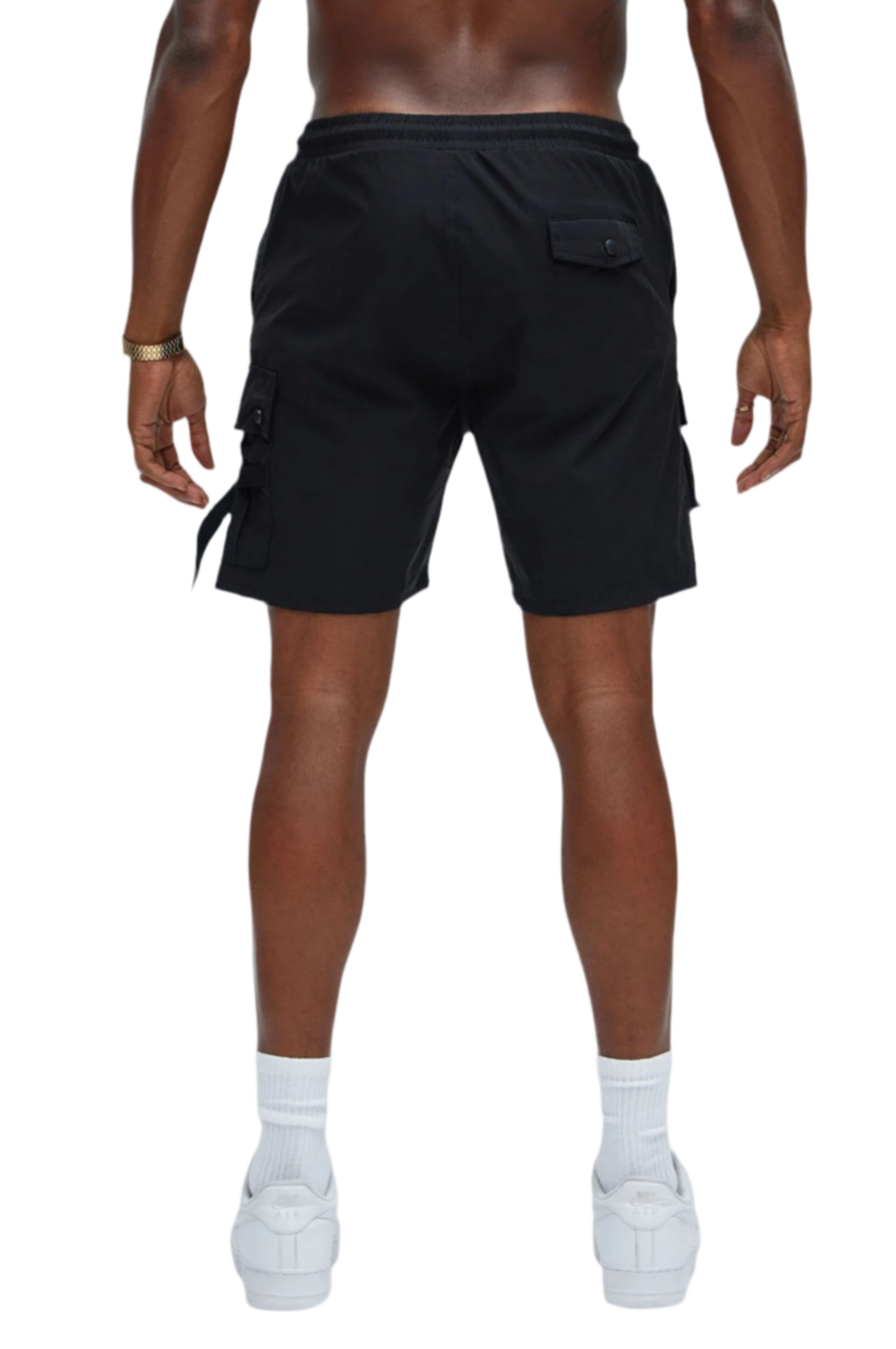 Nylon Cargo Shorts