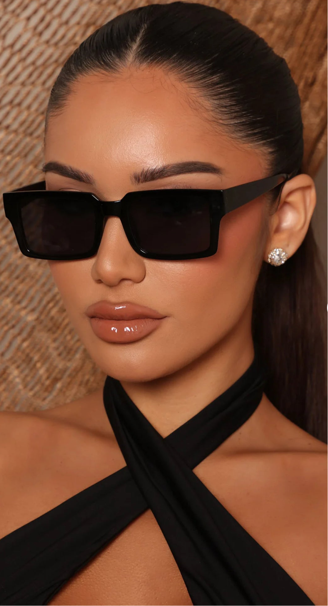 Square Sunglasses - Black