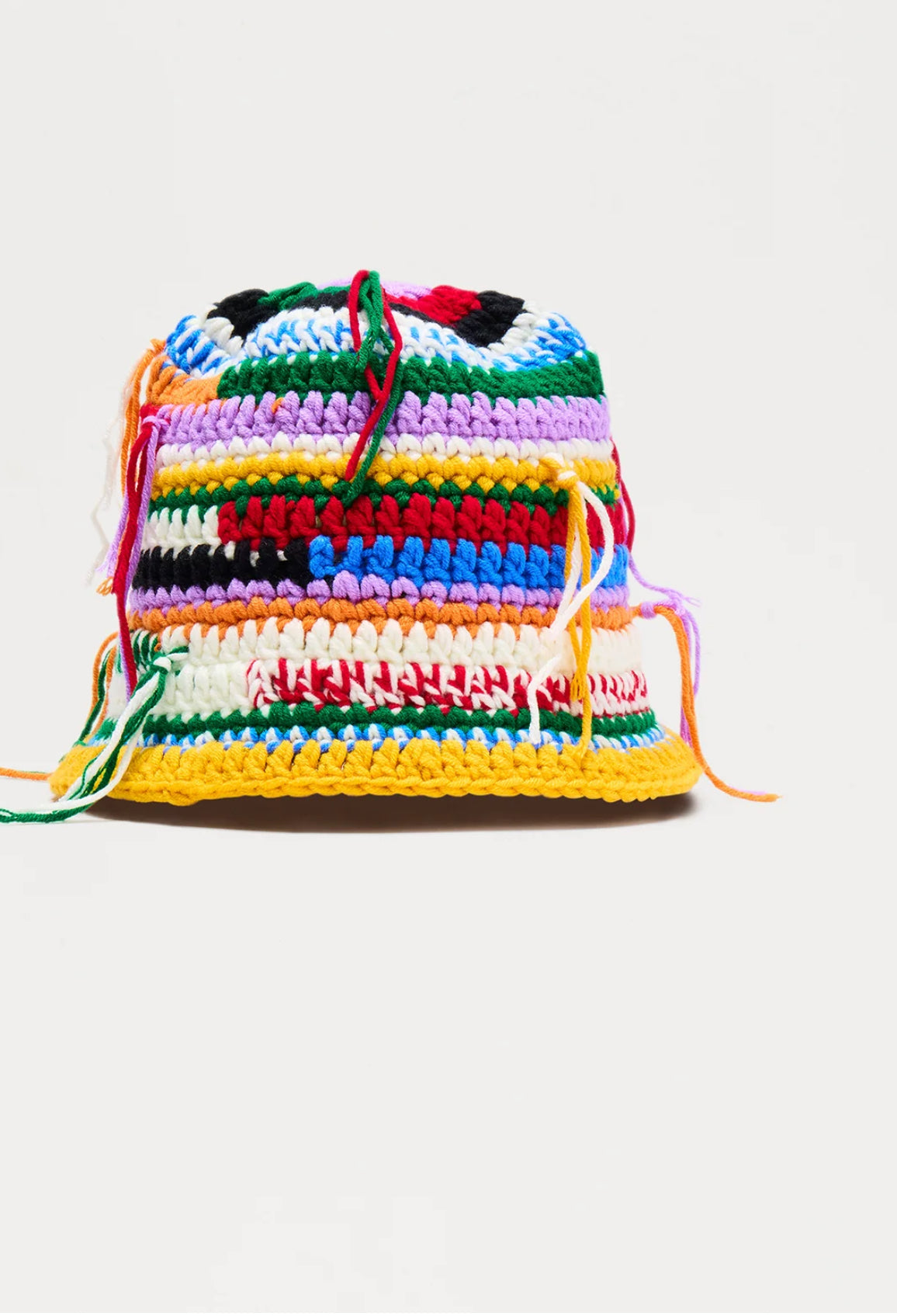 Crochet Bucket Hat - Multi Color