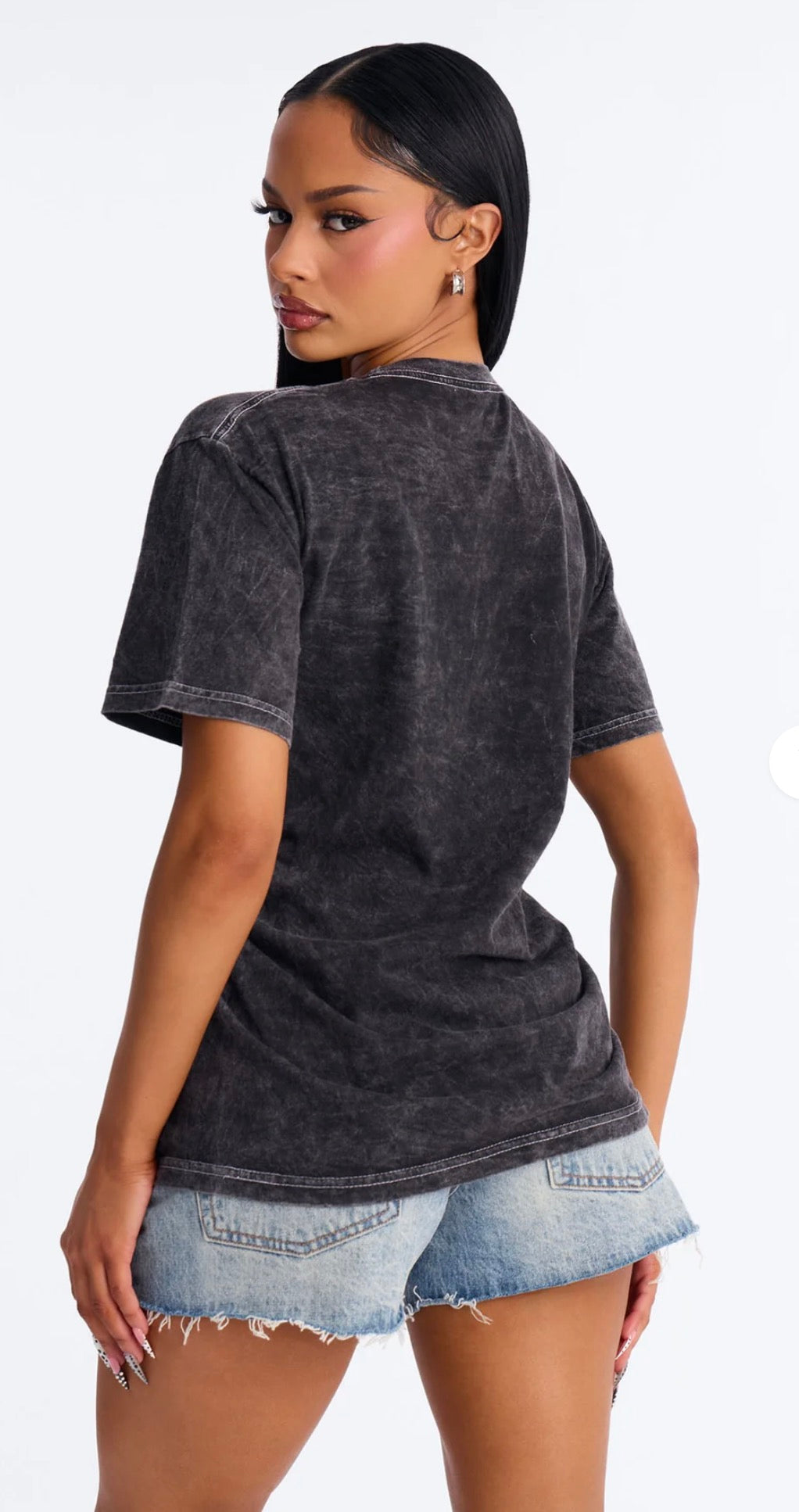 Michael Jackson Black Washed Graphic Tee