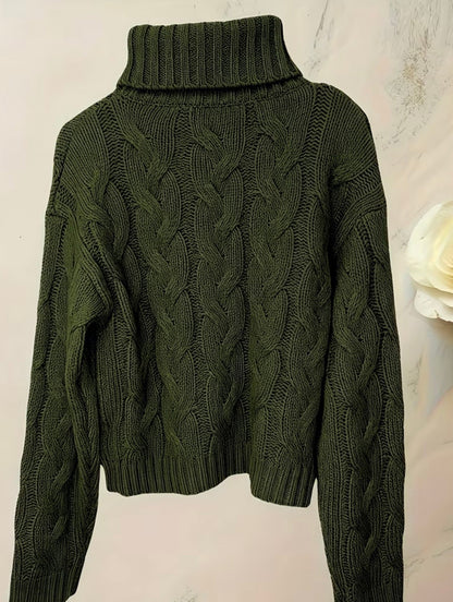 Gear Up for Cold Weather with City Vybz Classic Rib-Knit Pullover Sweater