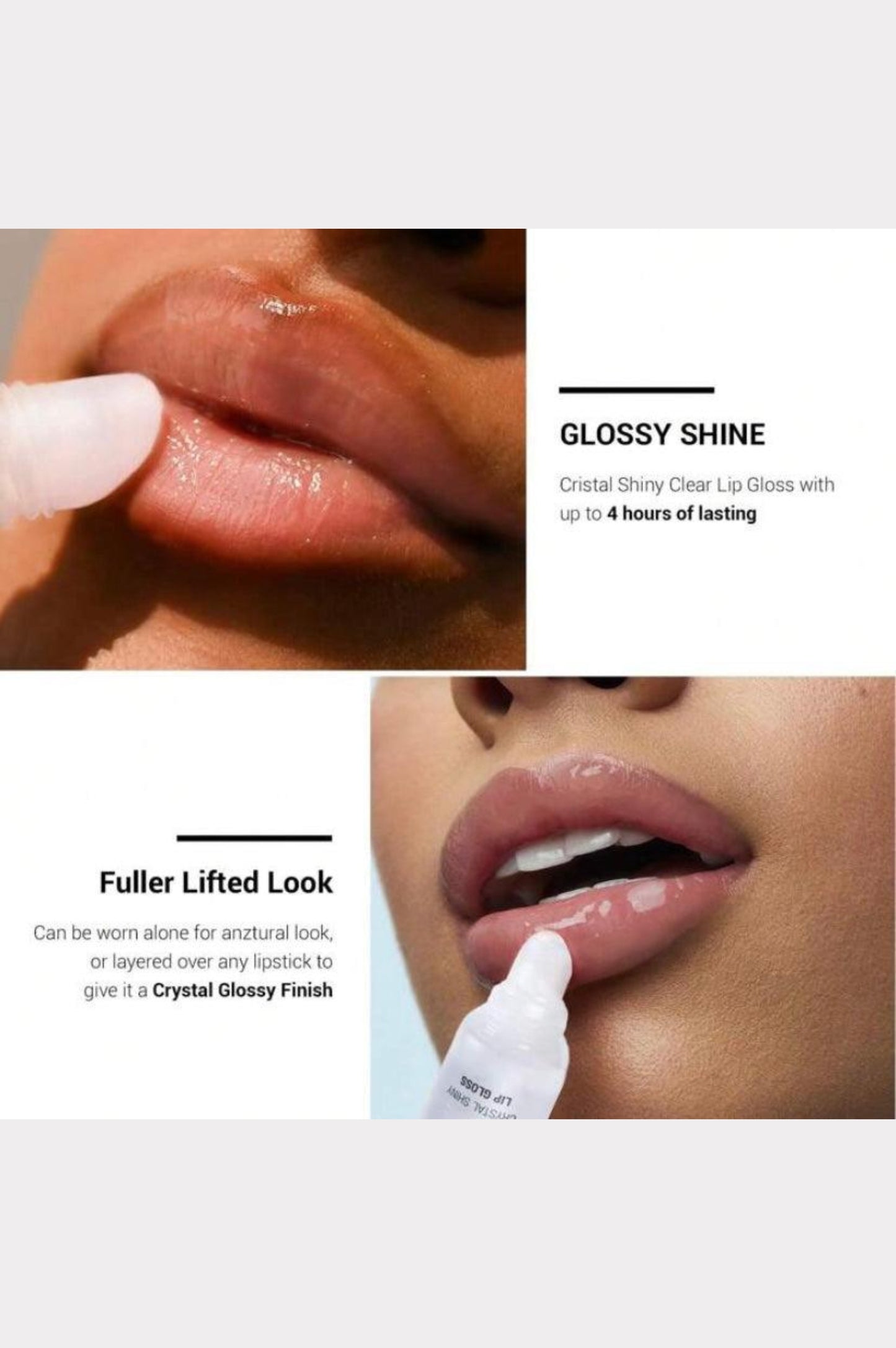 Crystal Clear Hydrating Lip Gloss