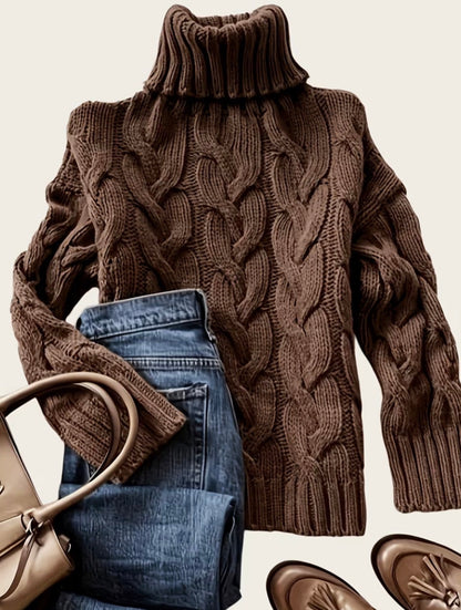 Gear Up for Cold Weather with City Vybz Classic Rib-Knit Pullover Sweater