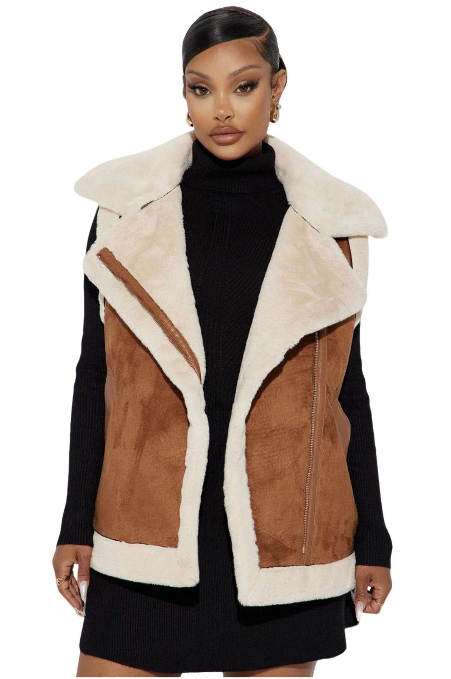 Step Into Style Shearling Vest