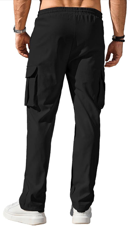 Men's Lightweight Cargo Tactical Work Pants with Pockets