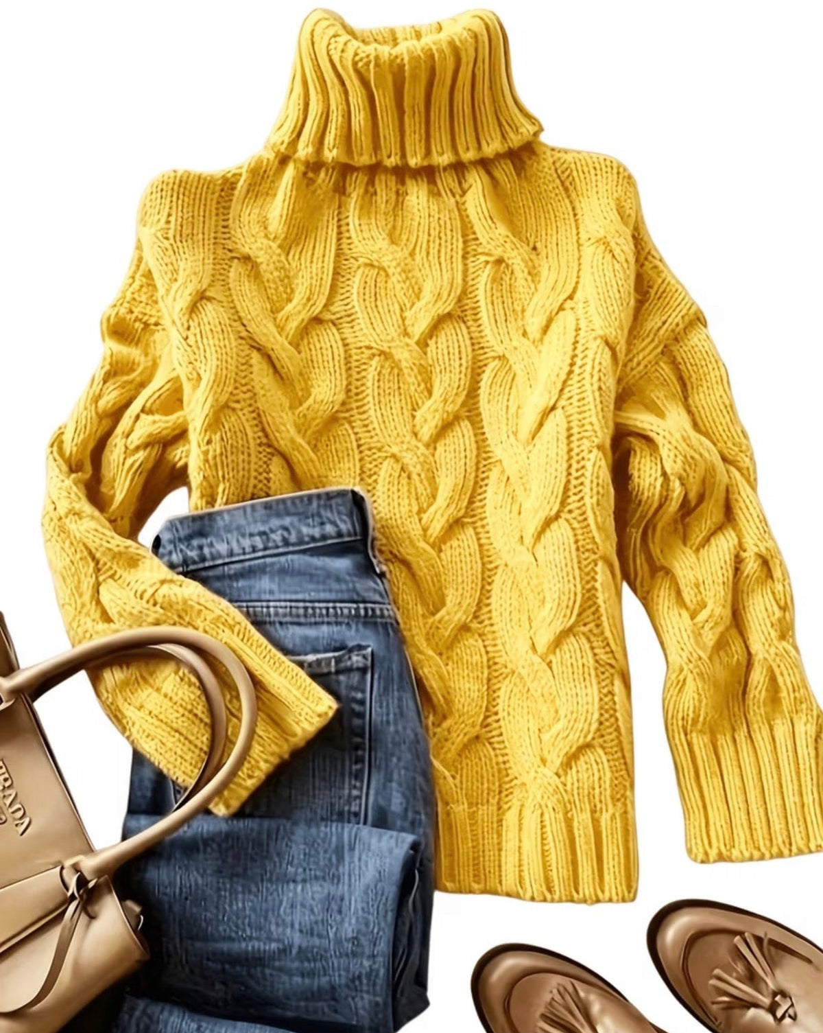 Gear Up for Cold Weather with City Vybz Classic Rib-Knit Pullover Sweater