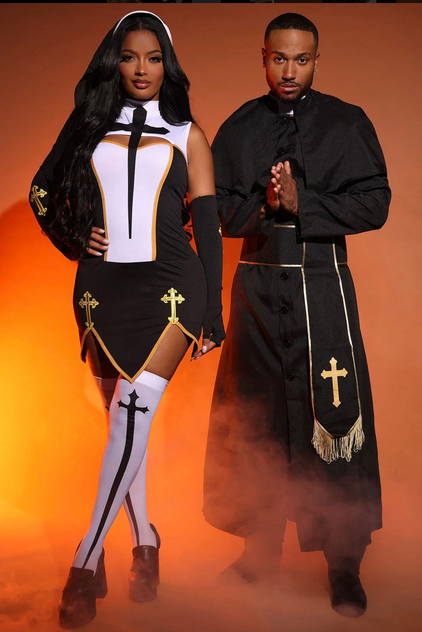 Priest 2 Piece Costume Set