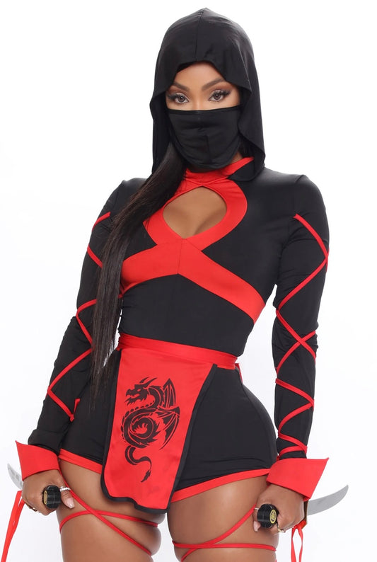 Ninja Warrior 3-Piece Costume