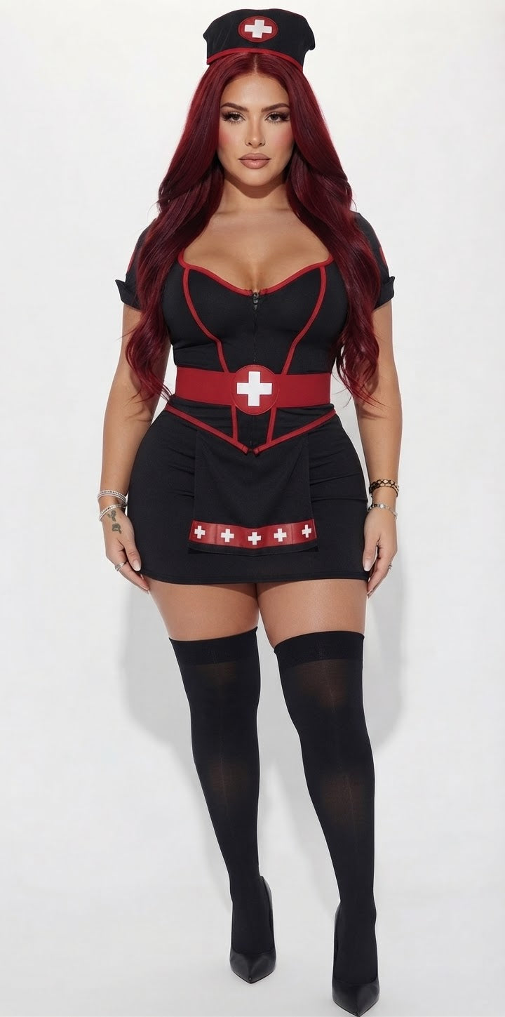 Heart Throb Nurse 3-Piece Set Costume
