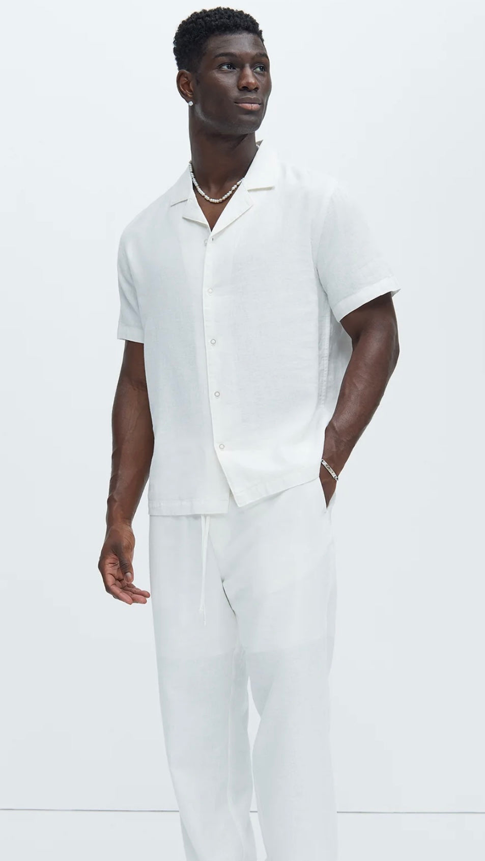 Linen Shirt - White