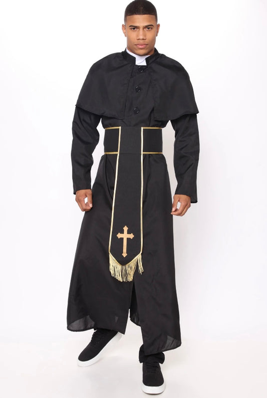 Priest 2 Piece Costume Set