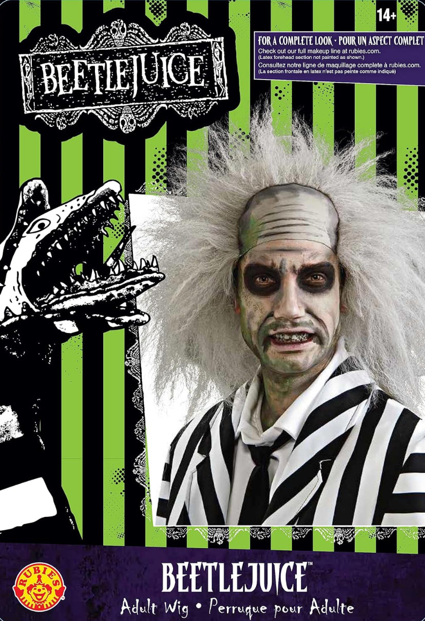 Adult Beetlejuice Costume Wig