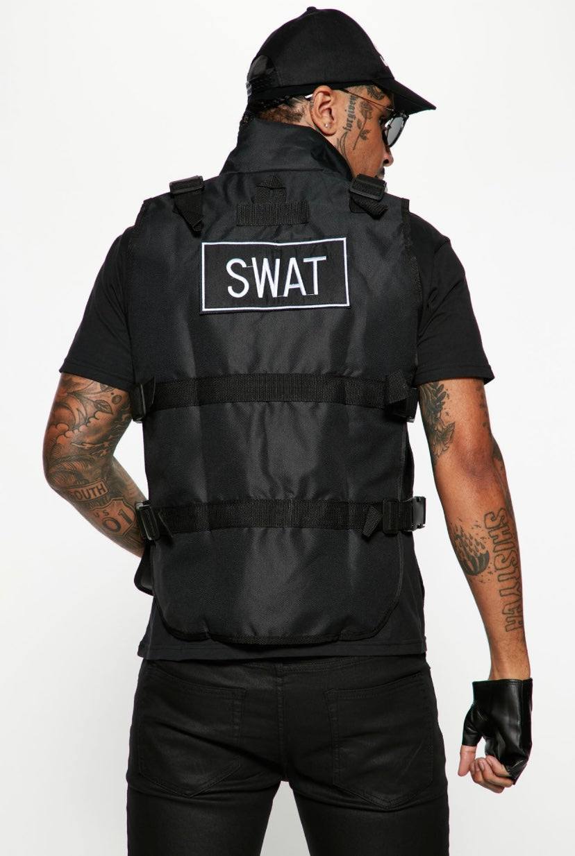 Elite SWAT Boss 4-Piece Costume Set