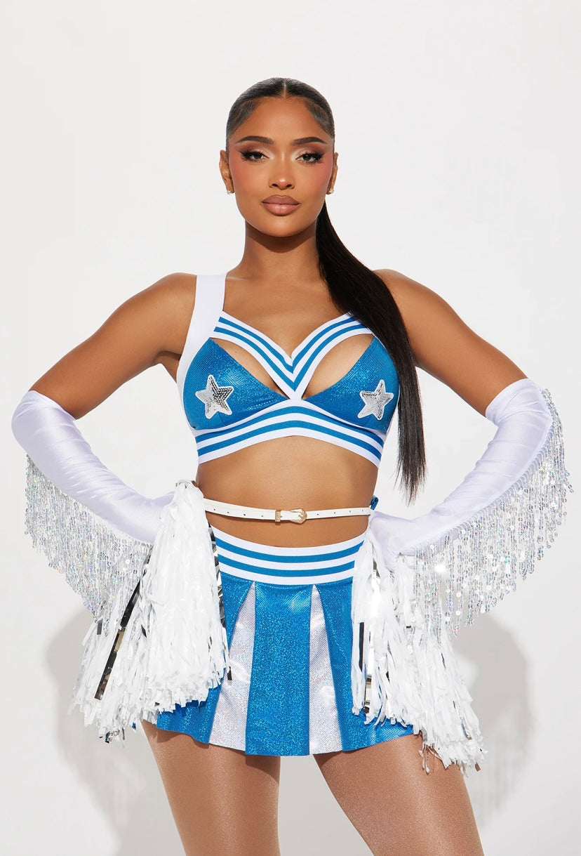 Southern Belle Cheerleader 5-Piece Outfit Set