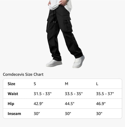 Men's Lightweight Cargo Tactical Work Pants with Pockets