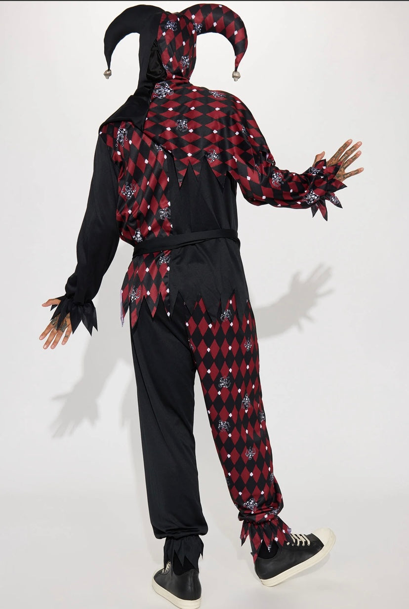 Evil Jester 5-Piece Costume Collection