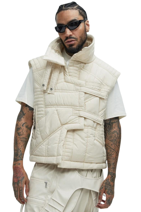 Split Vision Quilted Vest