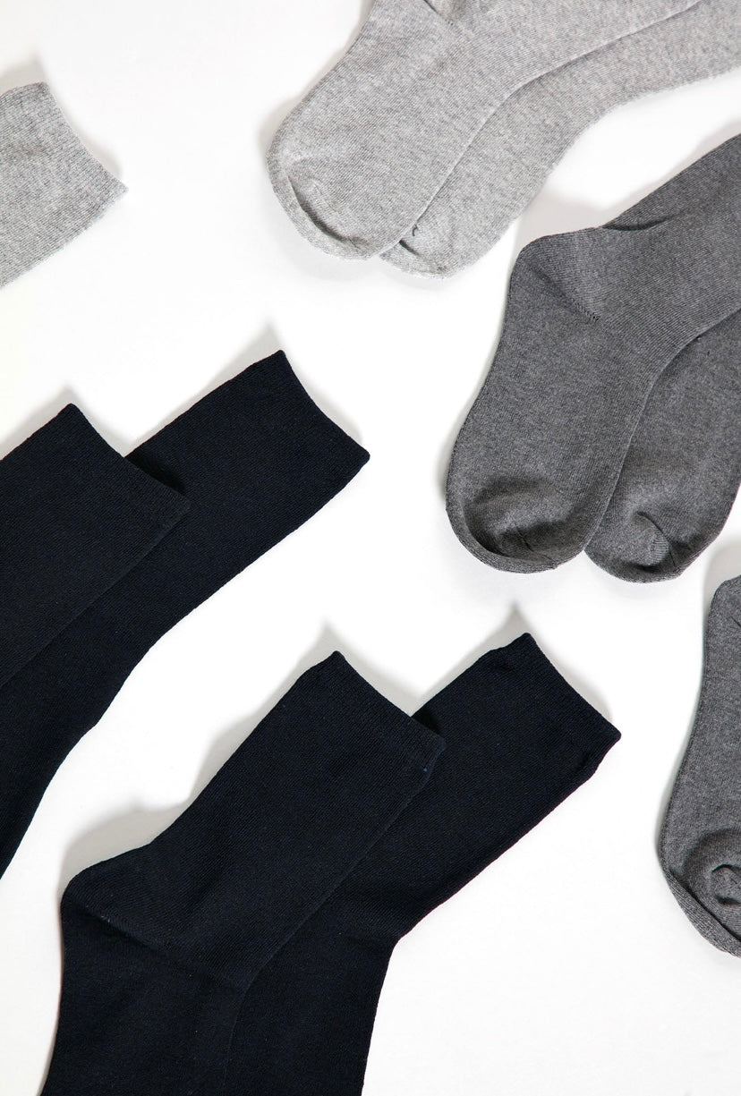 Essential 6-Pack Sock Set