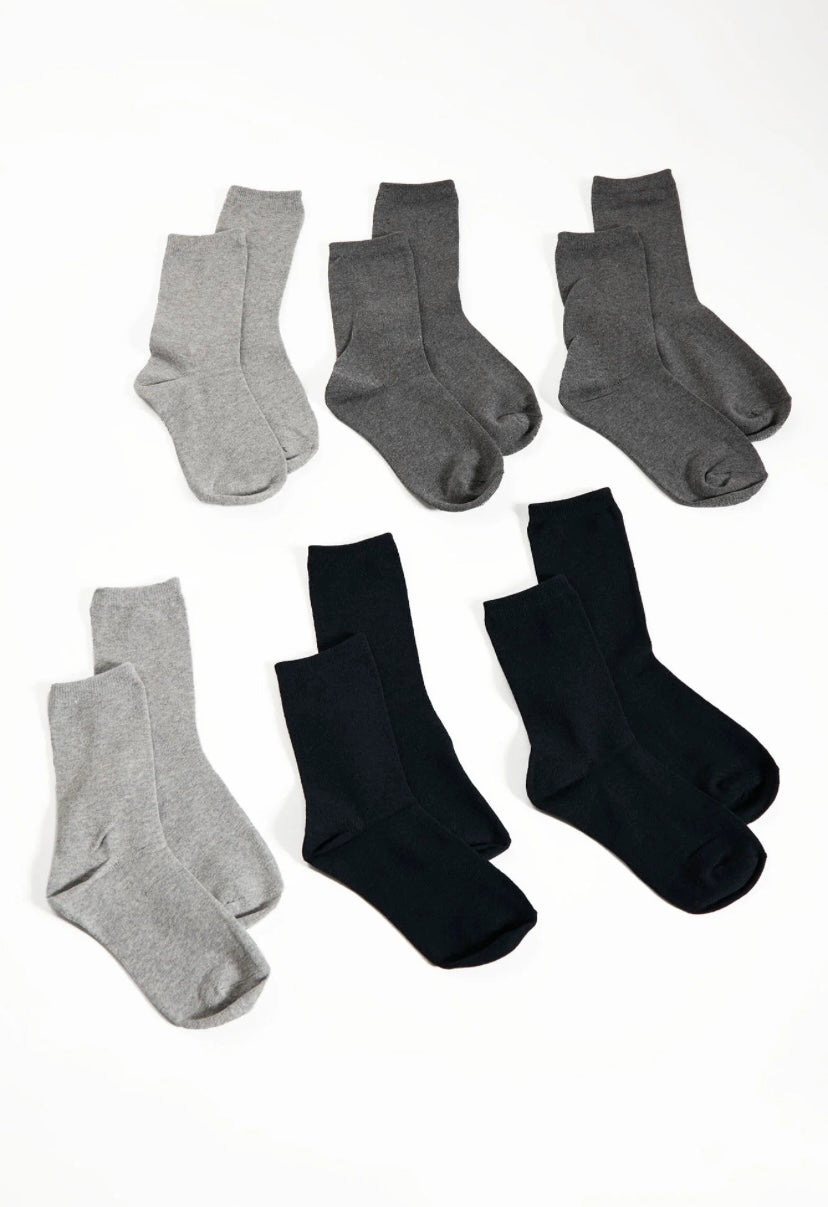 Essential 6-Pack Sock Set