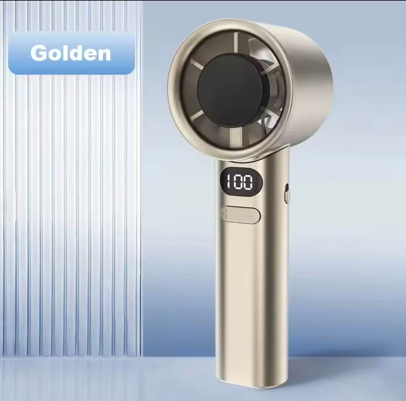 Portable High-Speed Mini Turbo Fan with LED Digital Display