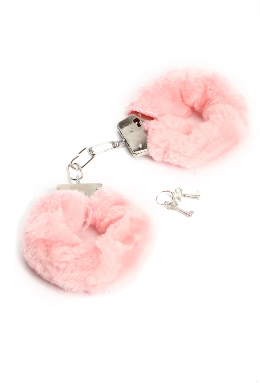 Faux Fur Handcuffs