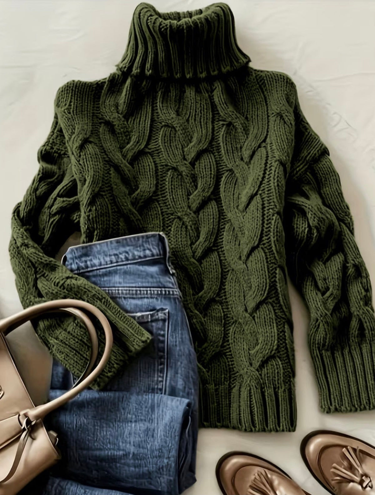 Gear Up for Cold Weather with City Vybz Classic Rib-Knit Pullover Sweater