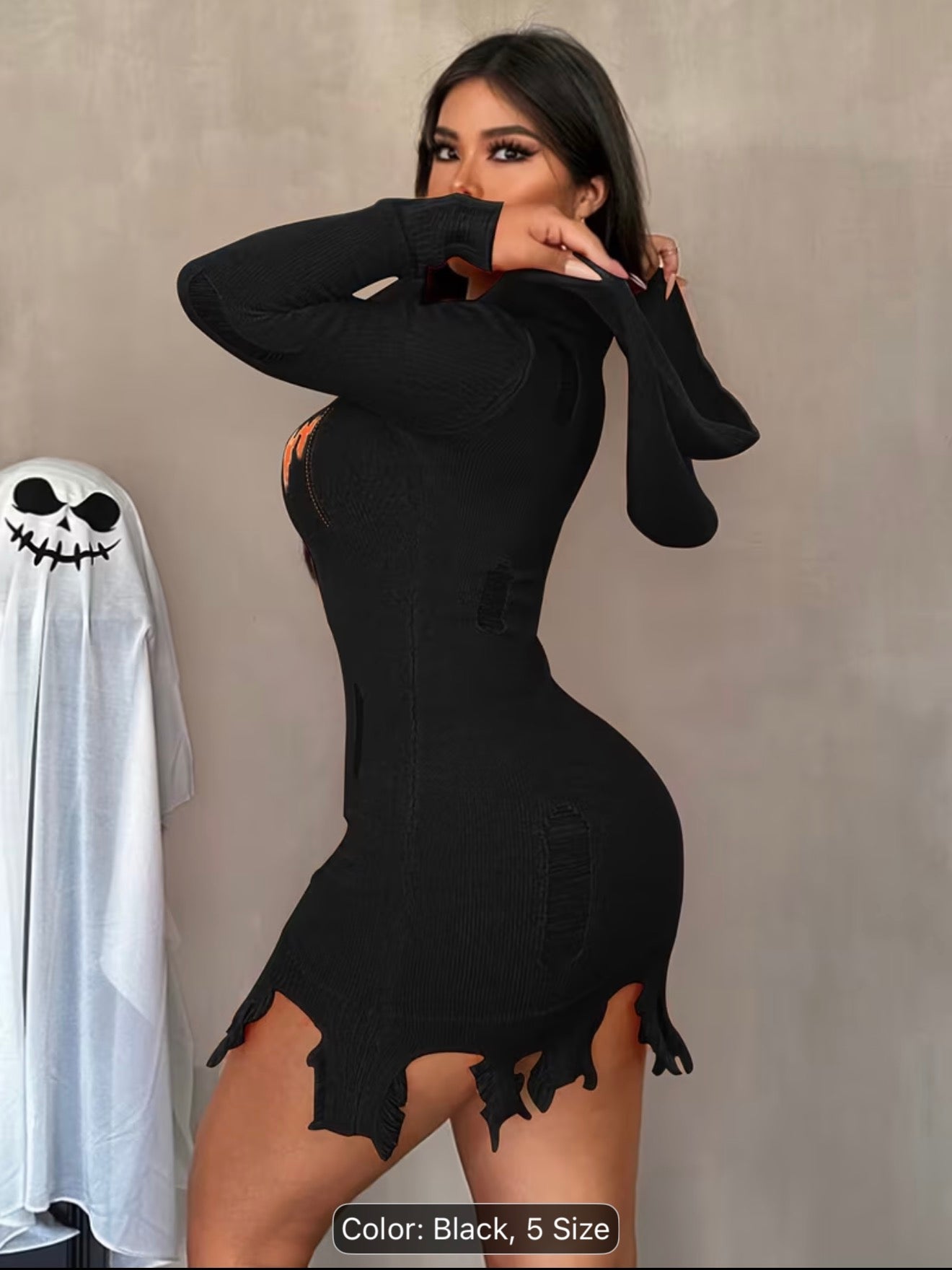 Hooded Halloween Dress