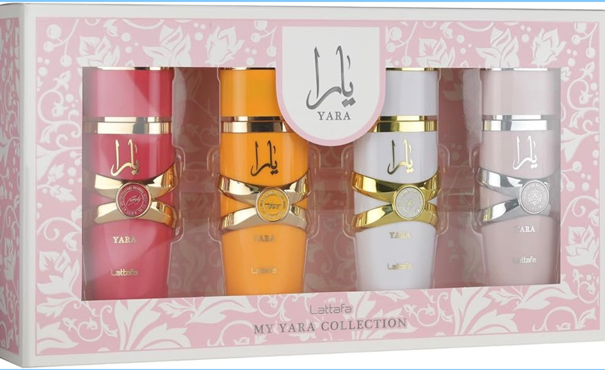 Lattafa My Yara Collection – 4×25ml Eau de Parfum Gift Set for Women
