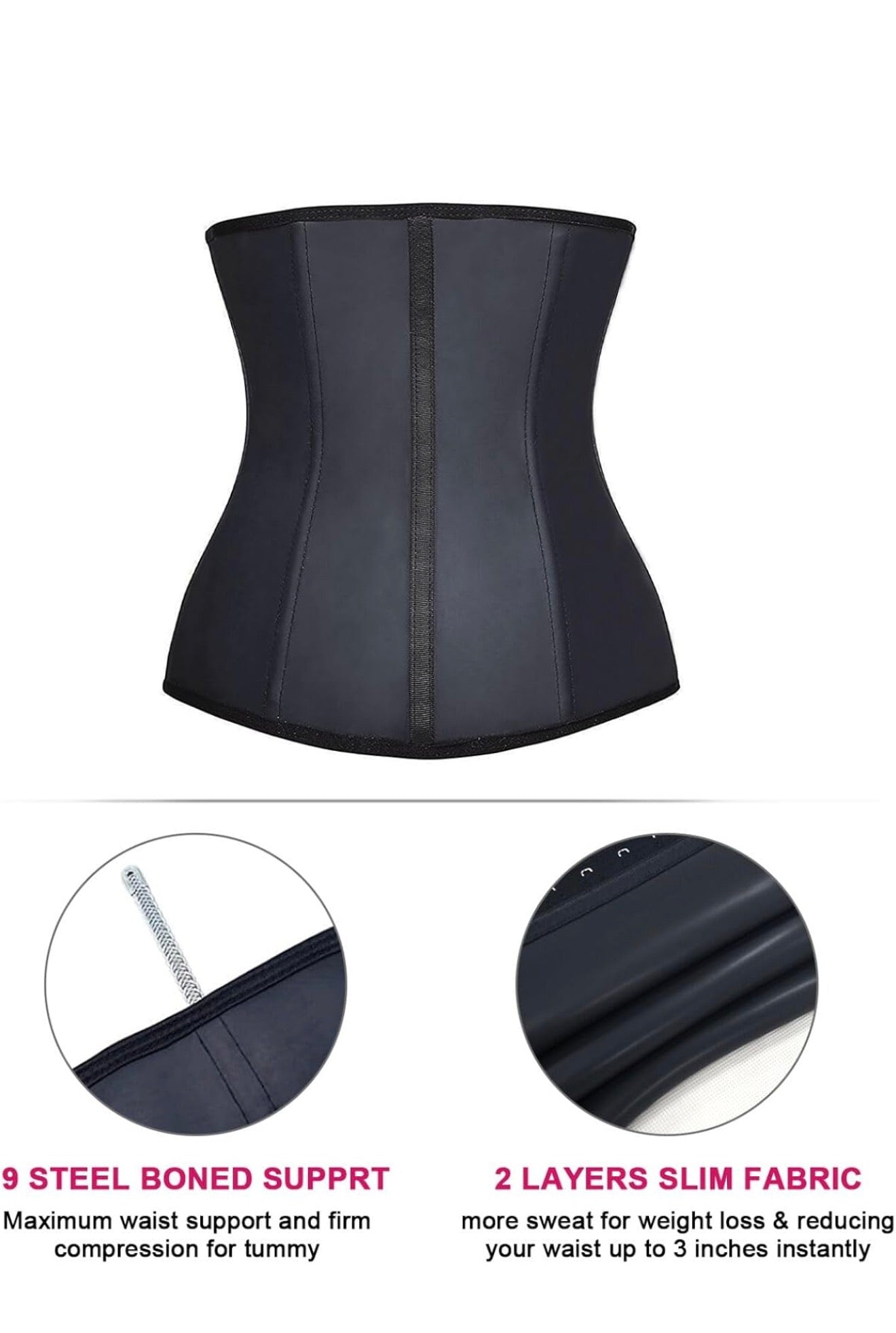 Latex Underbust Waist Trainer