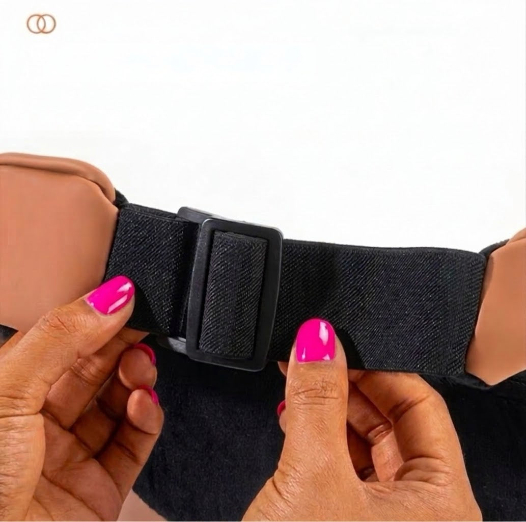 Leather Luxury Car Neck Pillow & Ergonomic Lumbar Support Cushion