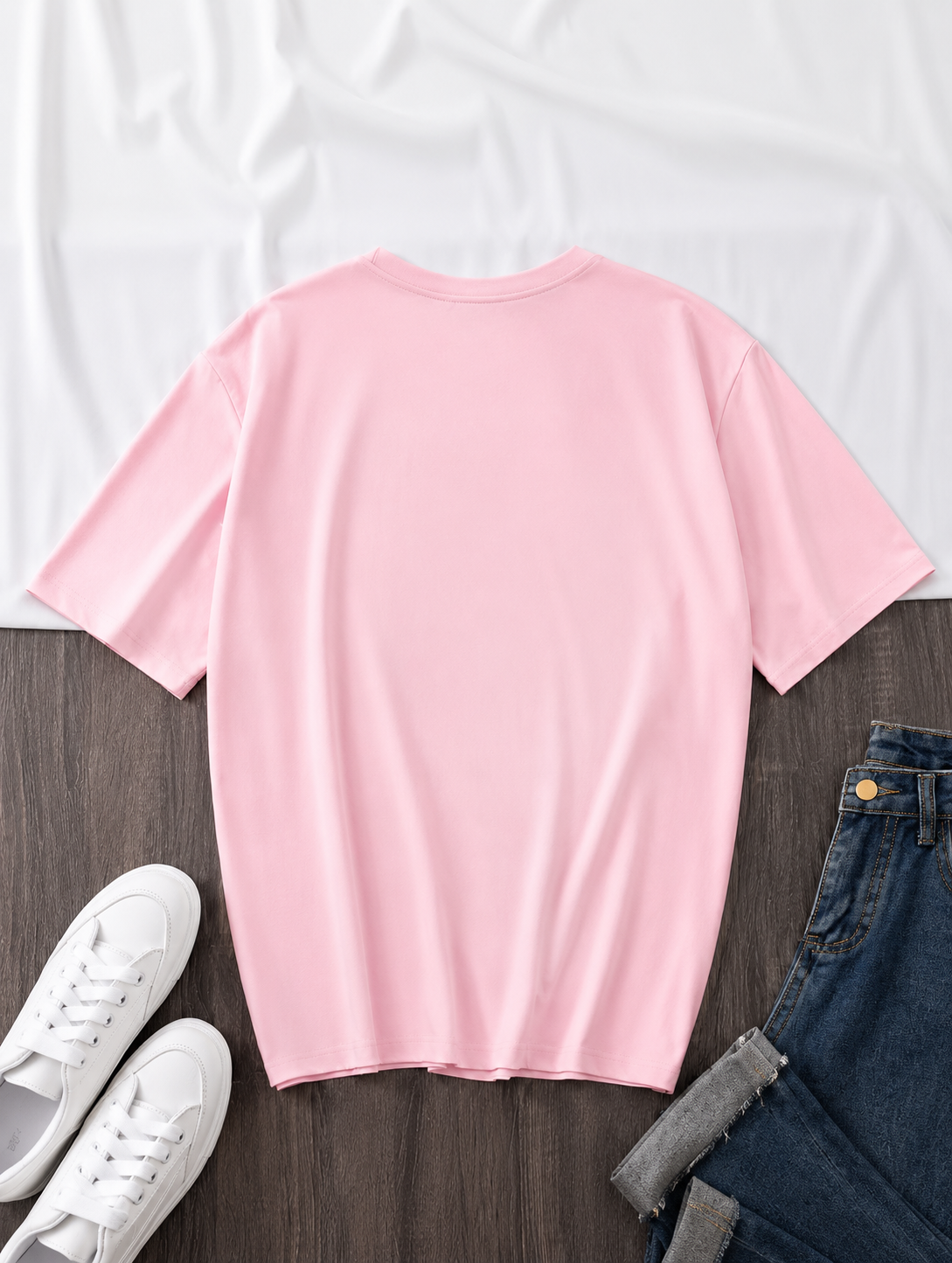 Women's "Birthday Girl" Crown & Lipstick Graphic Crewneck Short Sleeve T-Shirt