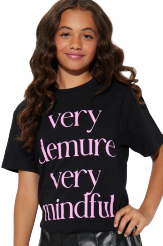 Very Demure Very Mindful Tee Girl/Teen